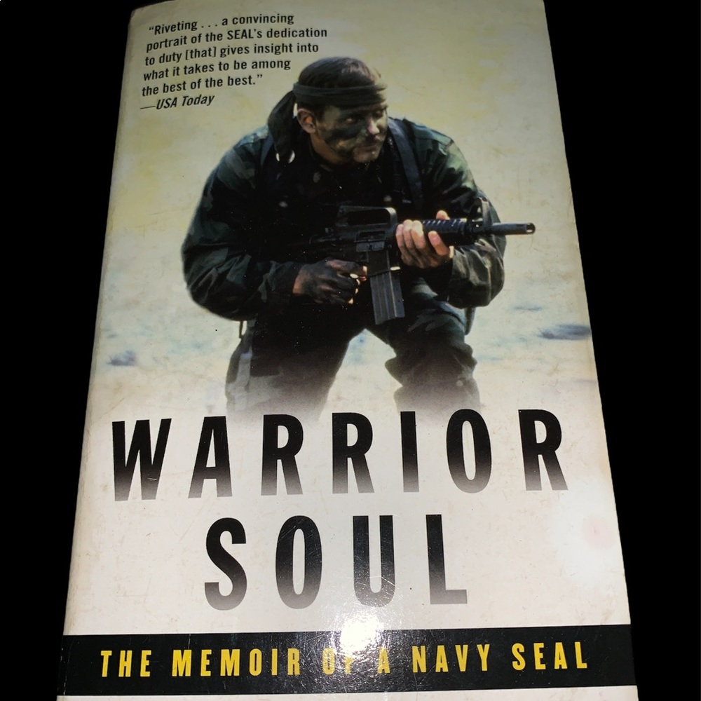 3/$15 Military book Warrior Soul